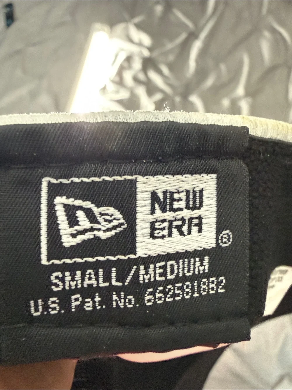 PXG White Cap with Black Raised Logo - S/M